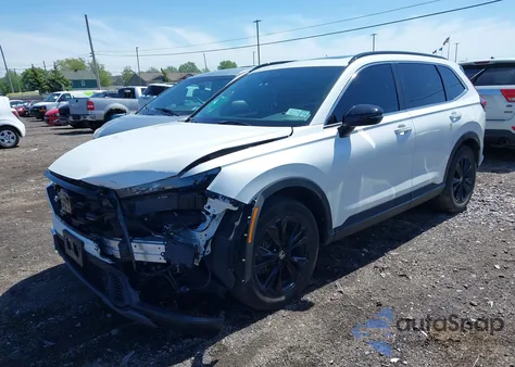 2023 Honda Cr-V Hybrid Sport Touring from USA, damaged, VIN 2HKRS6H92PH807396